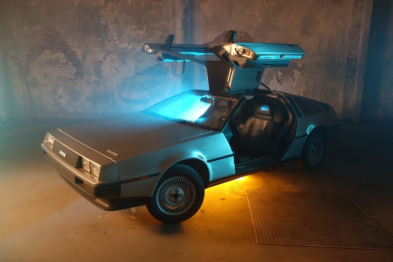 Delorean Back to the Future